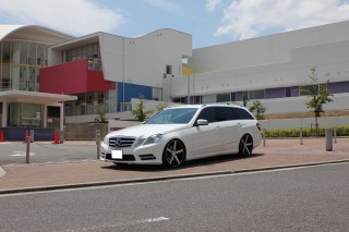 ikさん：Mercedes Benz E-class wagon with CV3